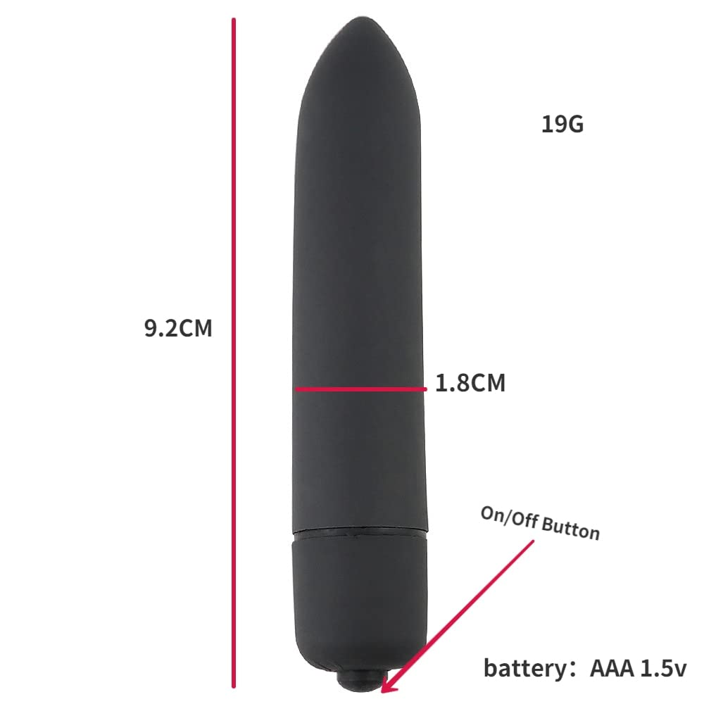 Premium Soft Silicone Anal Plug - Comfortable Butt Plug Massager with Bullet Vibrator for Couples | Sensual Adult Toy for Enhanced Pleasure & Intimacy | Perfect for Spicing Up Your Sex Life & Romantic Nights