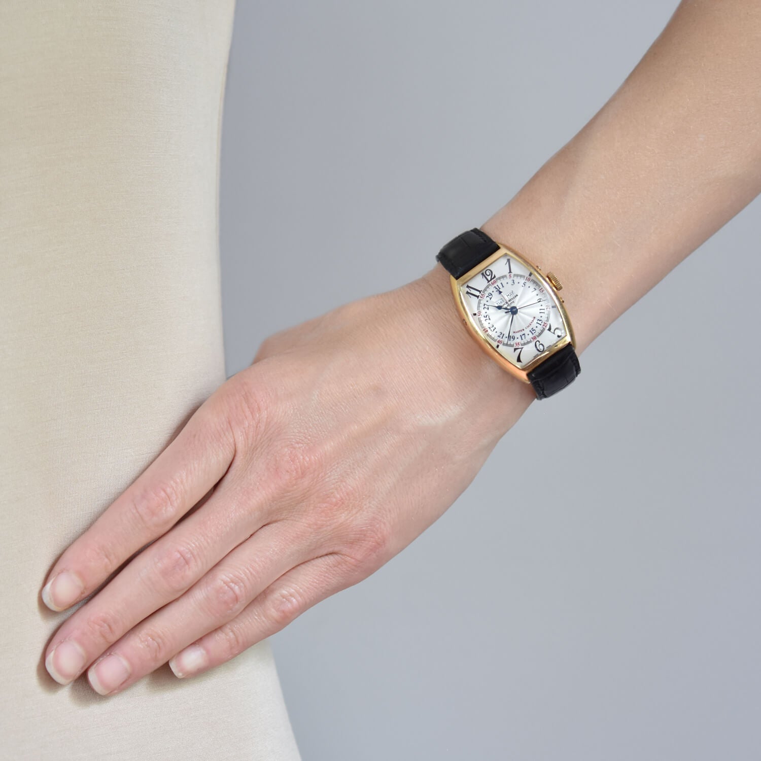 FRANCK MULLER 18kt Rose Gold Master Calendar 5850 MC Luxury Men's Watch - Perfect for Business Meetings & Formal Events