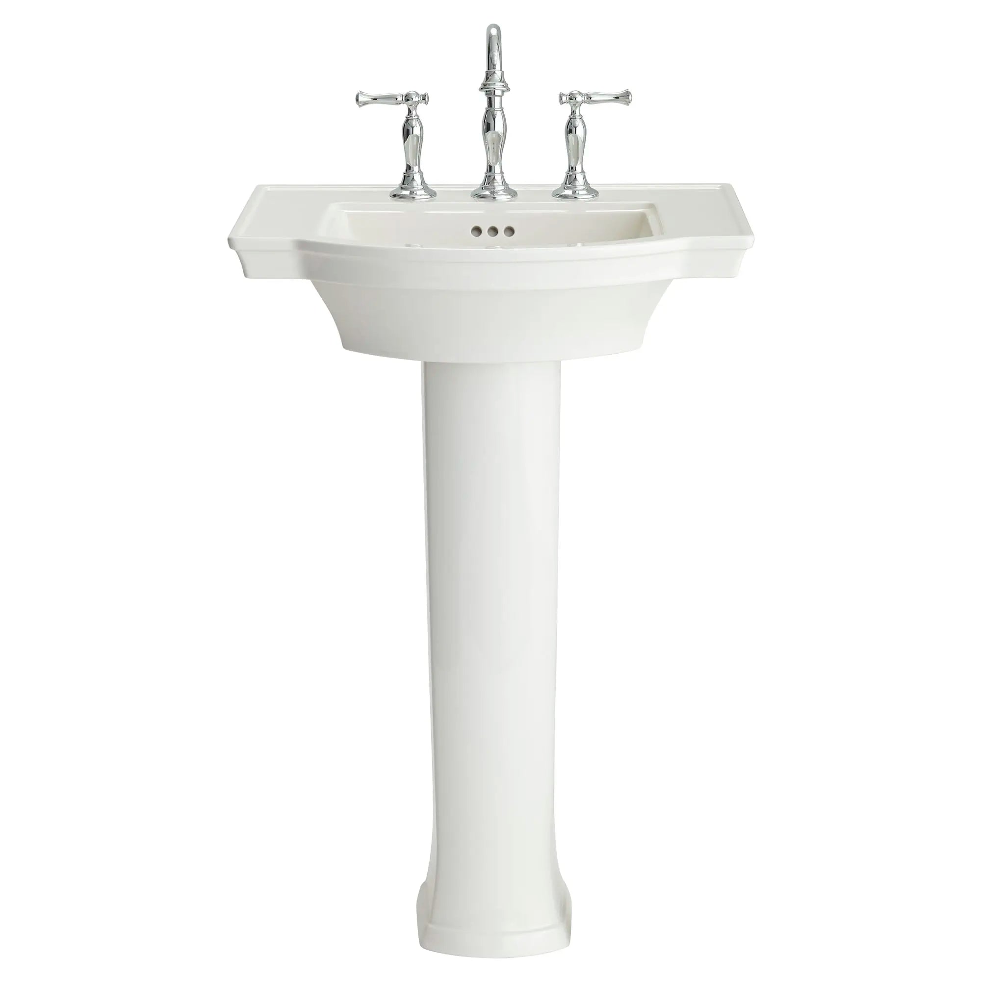 Estate® Pedestal Sink Leg - Heavy Duty Stainless Steel Support for Bathroom Vanity - Perfect for Modern & Classic Bathroom Designs