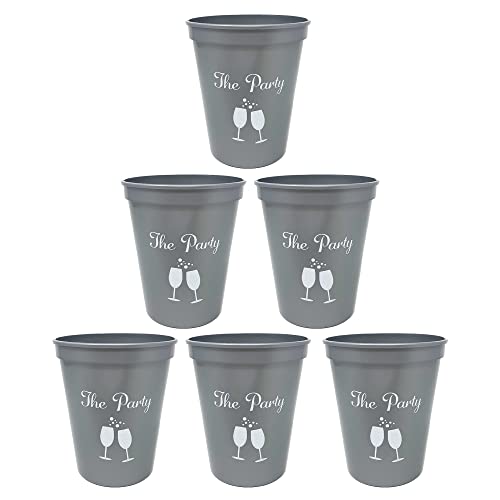 6 Pack - The Party (Silver/White)