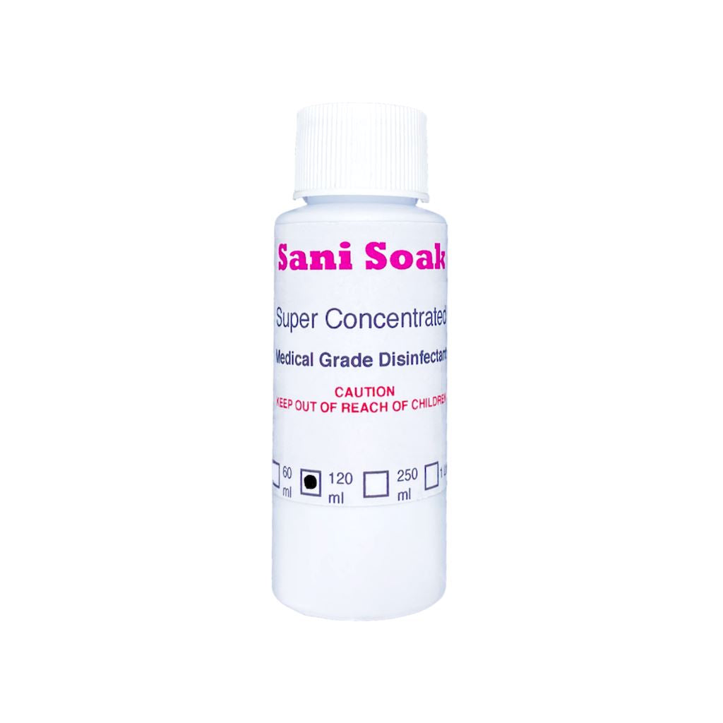 SANI SOAK Super Concentrated Medical Grade Disinfectant Cleaner | Hospital Strength Sanitizer for Medical Equipment, Dental Tools & Surfaces | Kills 99.9% Germs & Viruses | Ideal for Healthcare, Dental Clinics & Home Use