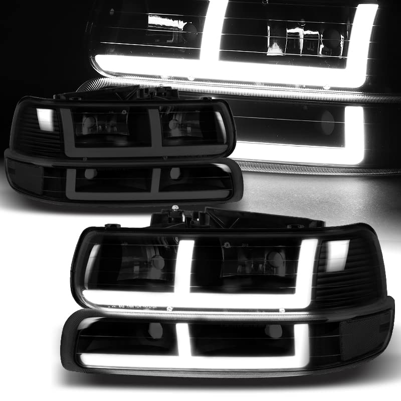 Black Housing Smoke Lens Clear Reflector