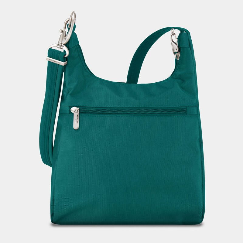 Travelon Anti-Theft RFID Blocking Crossbody Messenger Bag - Secure & Stylish for Travel, Commuting & Daily Use