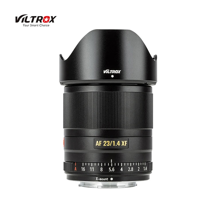 VILTROX AF 23mm F1.4 XF Auto Focus Prime Lens for Fujifilm X Mount Cameras - Perfect for Portrait, Street & Low Light Photography