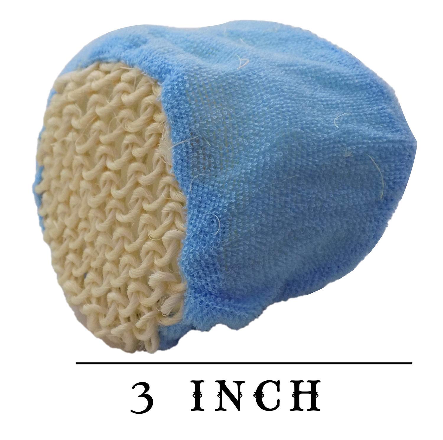 Premium Loofah Back Scrubber with Handle - Exfoliating Bath Sponge for Smooth Skin | Shower & Bath Accessories for Women & Men | Soft Pink | 20g Single Pack | Perfect for Deep Cleansing & Relaxing Spa Days at Home