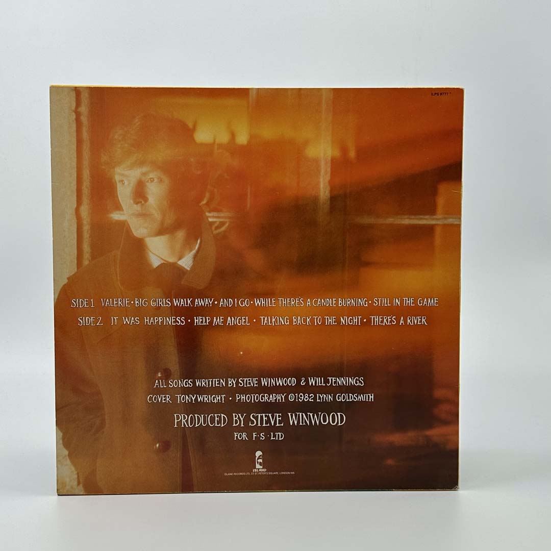 Steve Winwood Vinyl Records & CDs - Classic Rock Music Collection for Home, Car, and Party Playback