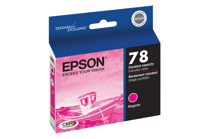 Epson T078320 Artisan 50 Magenta Ink Cartridge (78) - High-Quality Replacement for Epson Printers | Perfect for Photo Printing, Arts & Crafts Projects