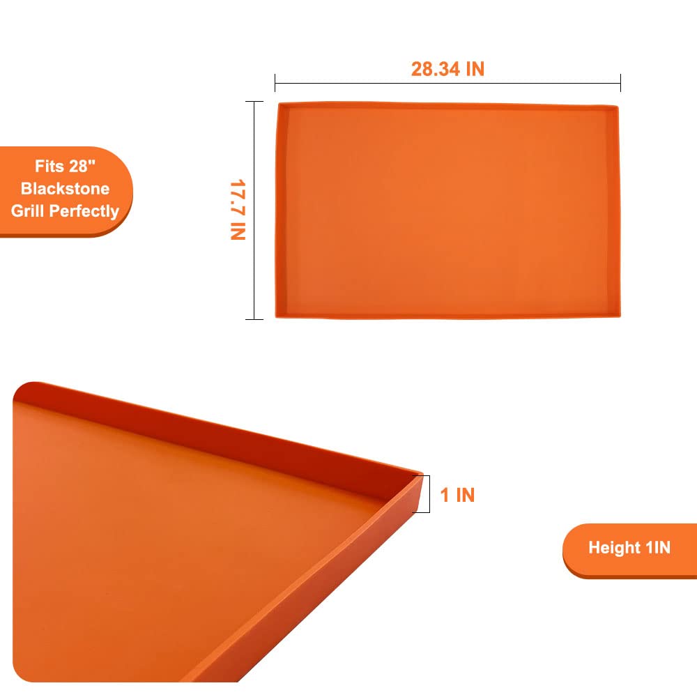 Non-Stick Silicone Grill Mat for 28