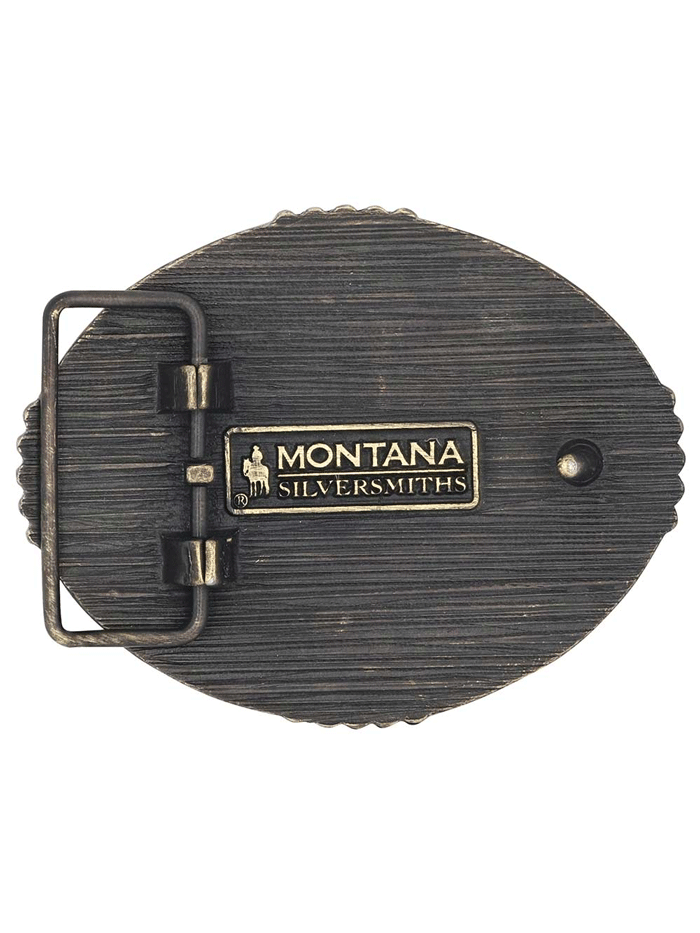 Montana Silversmiths A950 Bucking Bronc Western Belt Buckle - Bronze Finish for Cowboy Rodeo & Country Style Fashion