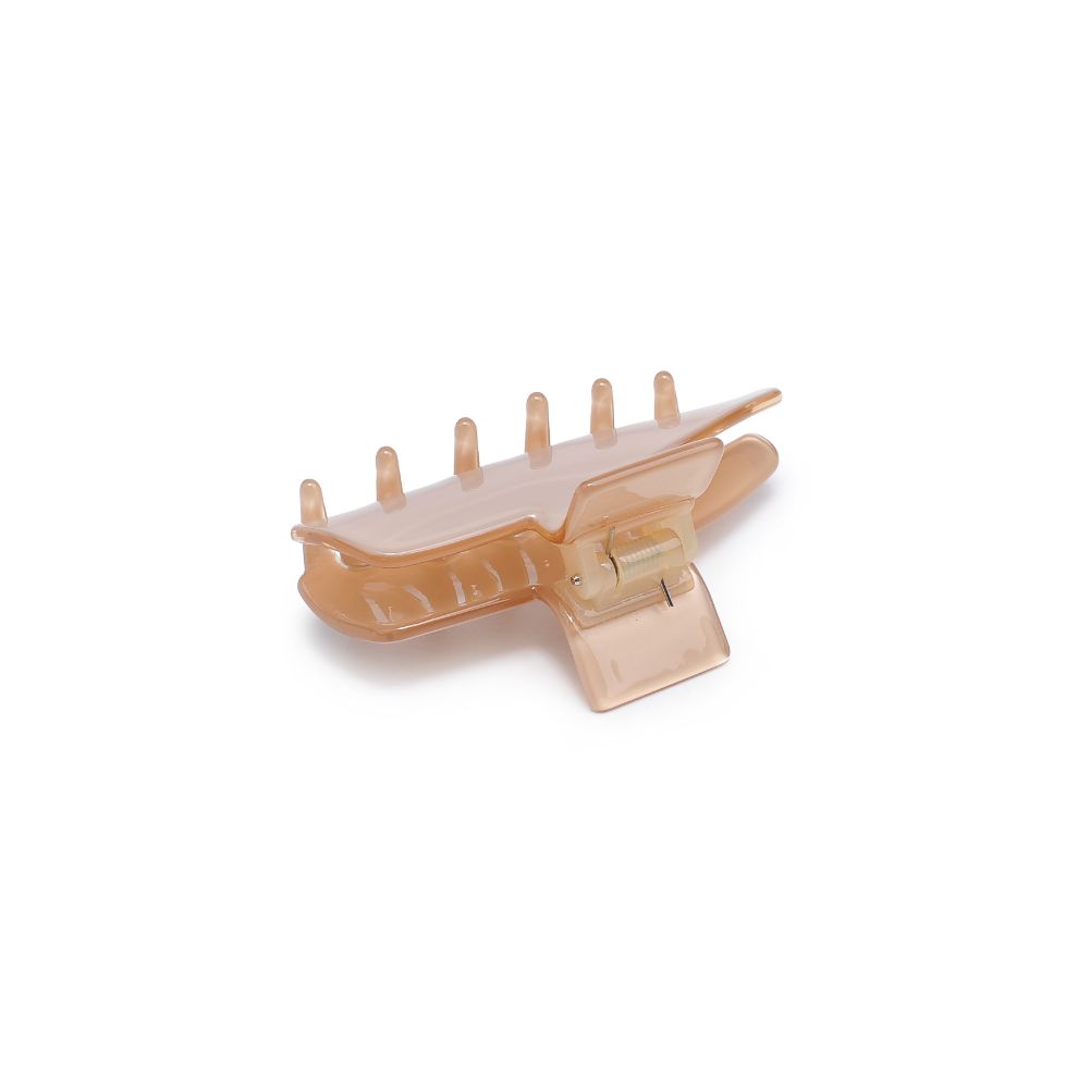 Trendy Asymmetrical Hair Claw Clip for Women - Non-Slip Large Hair Clips for Thick Hair - Perfect for Ponytails, Buns & Updos (Fashion Accessory, Hair Styling Tool)
