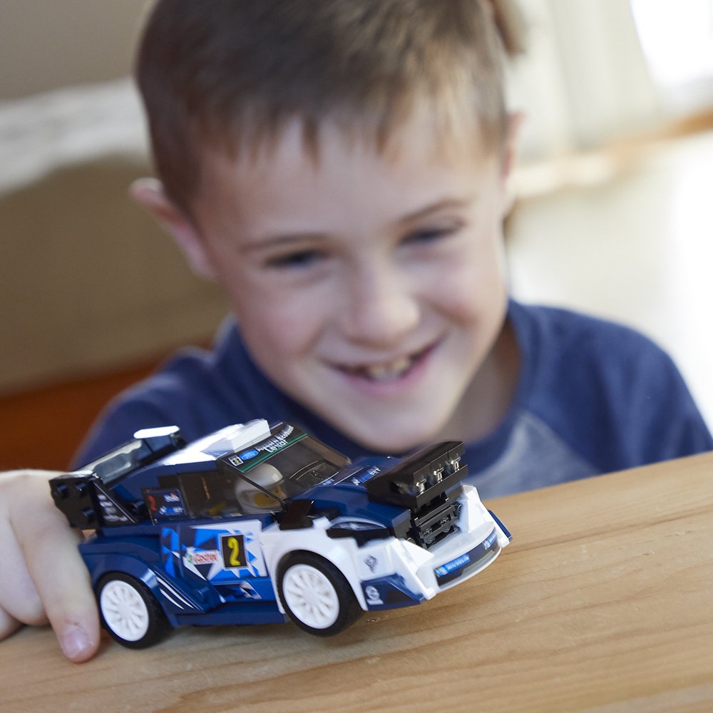 LEGO Speed Champions Ford Fiesta M-Sport WRC 75885 Building Kit (203 Pieces) - Race Car Toy for Kids & Adults, Perfect for Creative Play & Collectors - Great Gift for Birthday & Christmas