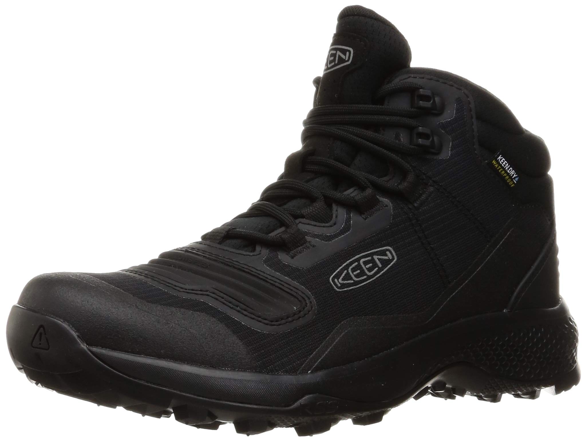 KEEN Men's Tempo Flex Mid Height Lightweight Waterproof Hiking Boots - Durable Outdoor Shoes for Trekking, Camping & Trail Walking