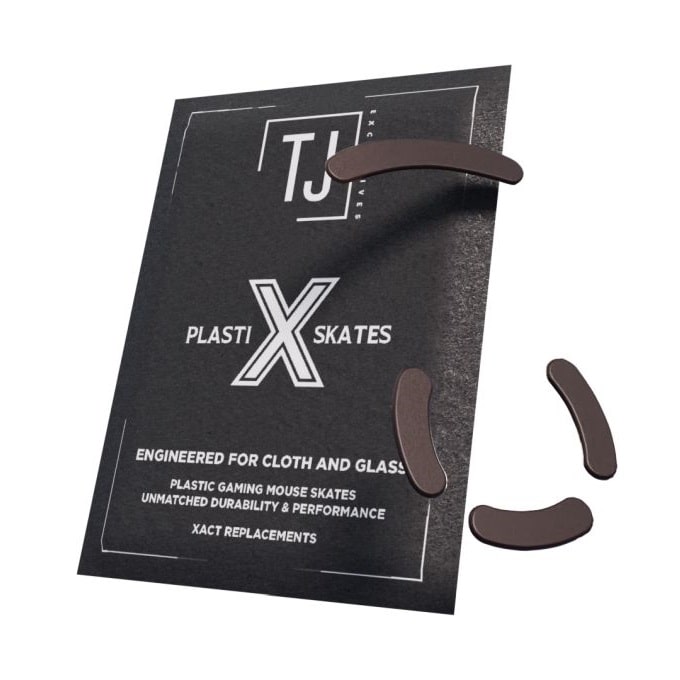 Logitech G Pro Wireless (GPW) Replacement Feet - TJ Exclusives PlastiX Xact Gaming Mouse Skates for Smooth Gliding - Perfect for Esports, FPS & PC Gaming
