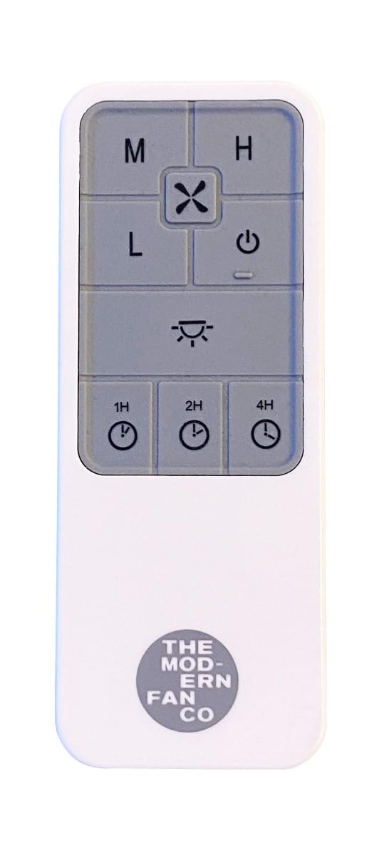 Torson 52英寸深青铜色吊扇配桃花心木叶片和遥控器，适用于客厅、卧室和户外空间