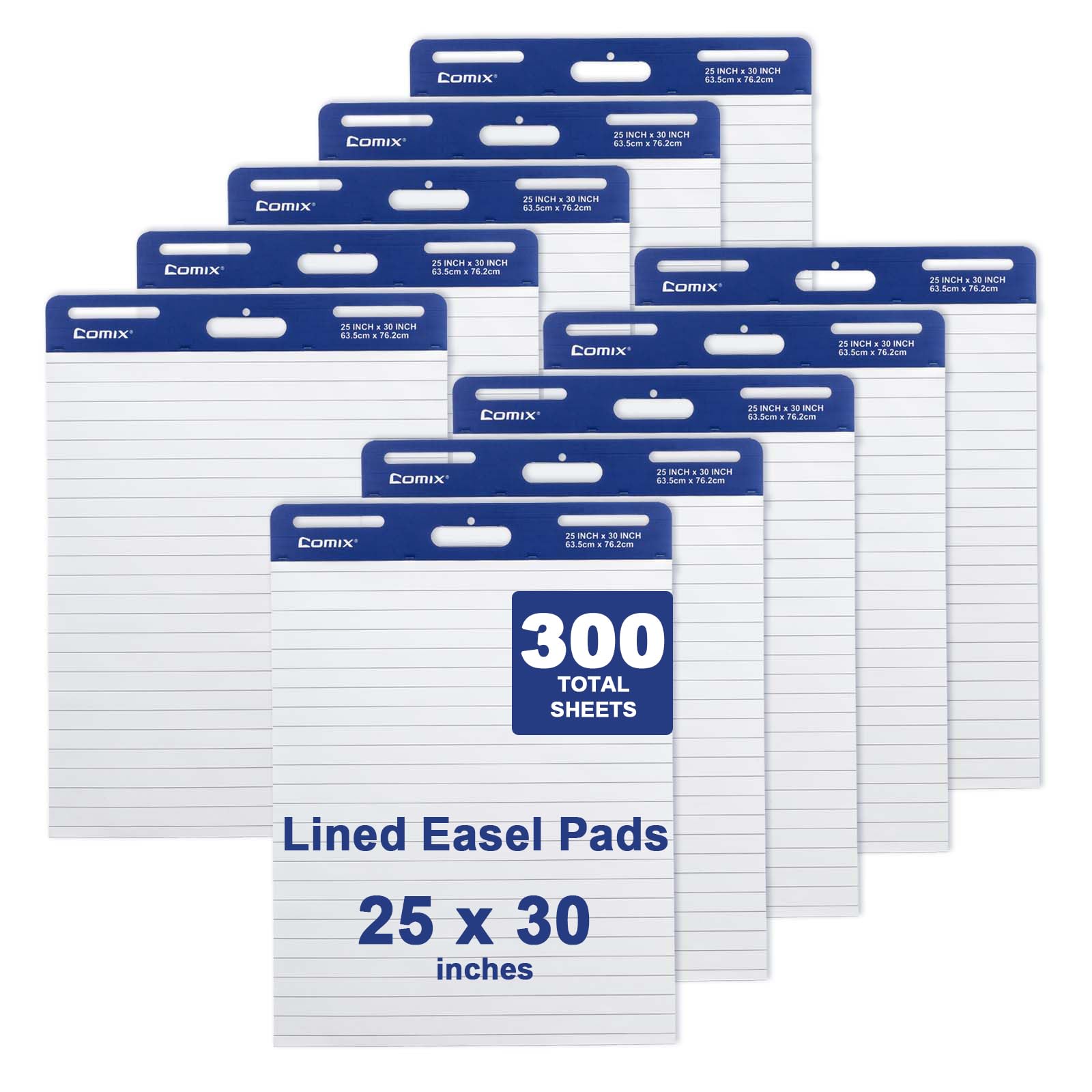 Comix Lined Sticky Easel Pad - 25