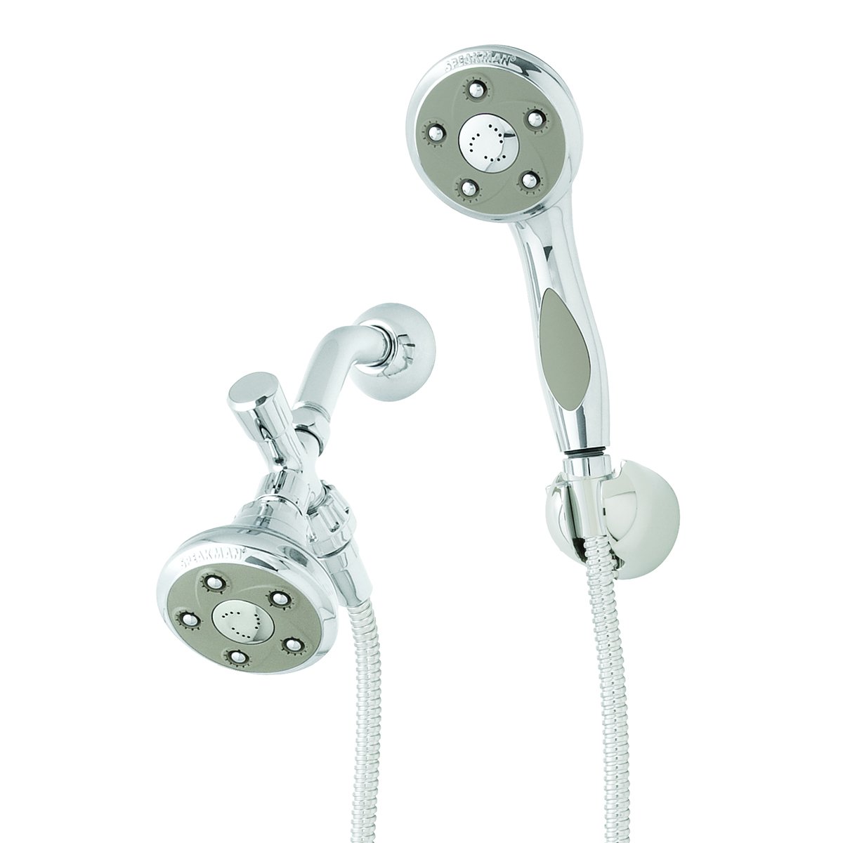 Speakman VS-112007 Napa Anystream 2.5 GPM Handheld Shower Head Combo - Polished Chrome Finish for Bathroom & Spa Relaxation