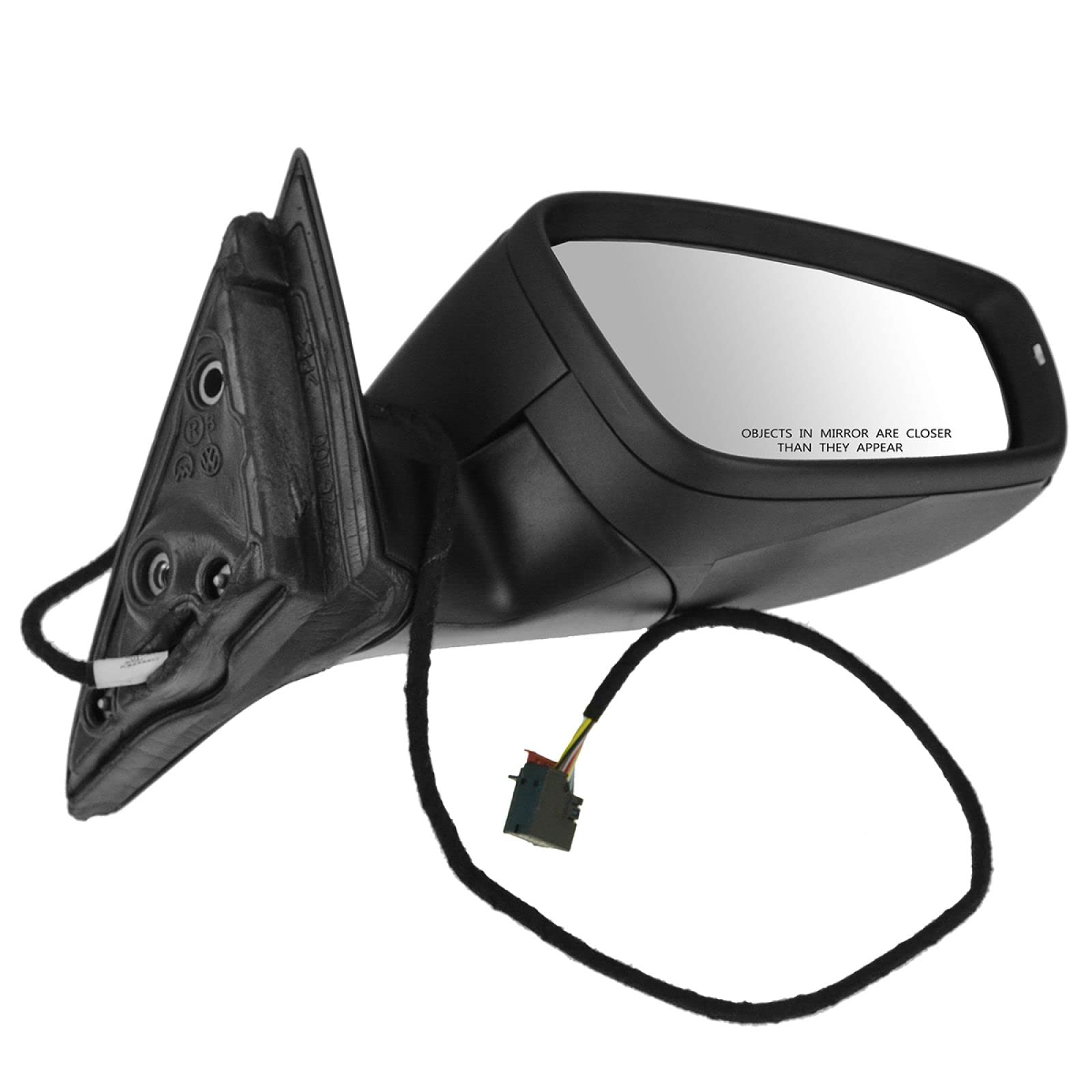 VW Passat Right Passenger Side Heated Signal Memory Mirror Power Replacement - Perfect for Winter Driving & Enhanced Safety