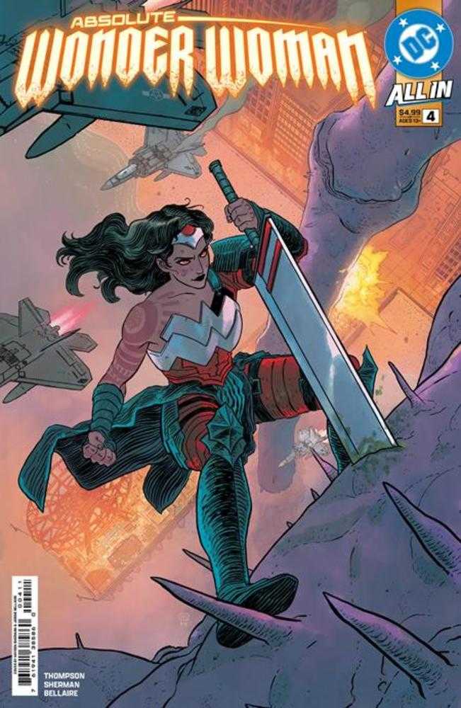Absolute Wonder Woman #4 Cover A by Hayden Sherman - Collectible Comic Book for Superhero Fans & DC Comics Enthusiasts | Perfect for Display, Gifts & Comic Collections