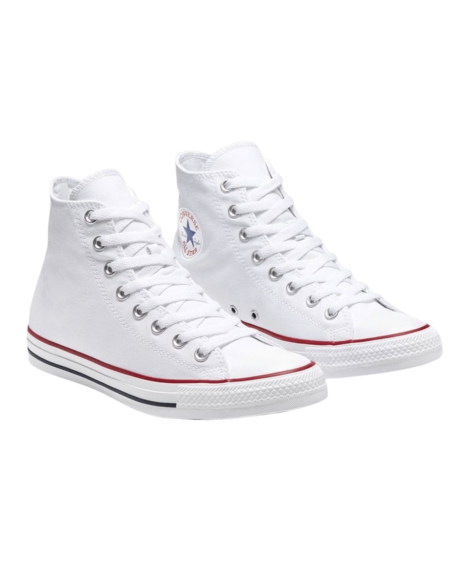 Converse Women's Chuck Taylor All Star High Top Sneakers - White Canvas Shoes for Casual Wear, Street Style & Everyday Comfort