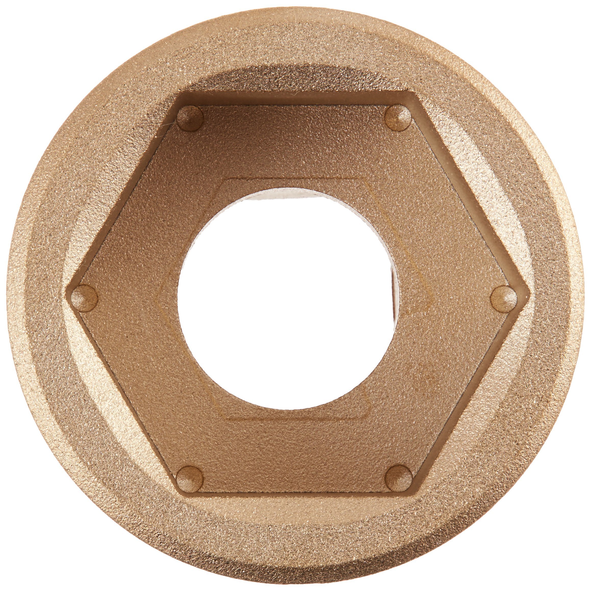 Ampco Safety Tools 3/4D 33mm Non-Sparking Non-Magnetic Corrosion Resistant Impact Socket - Ideal for Oil & Gas, Chemical Plants, and Hazardous Work Environments