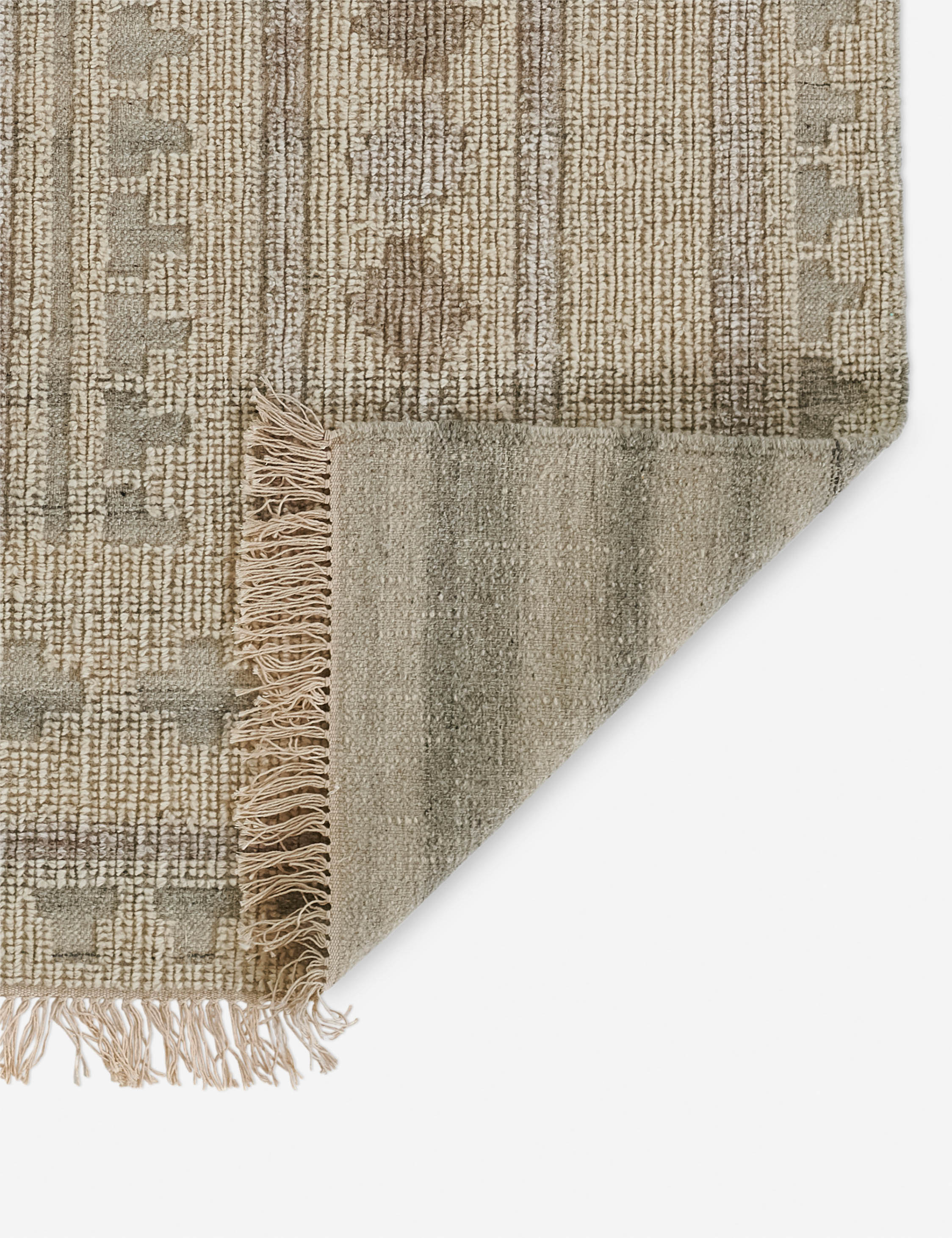 Handwoven Wool Rug - Soft & Durable Moroccan Style Area Rug for Living Room, Bedroom, or Office - Eco-Friendly Natural Fiber Home Decor