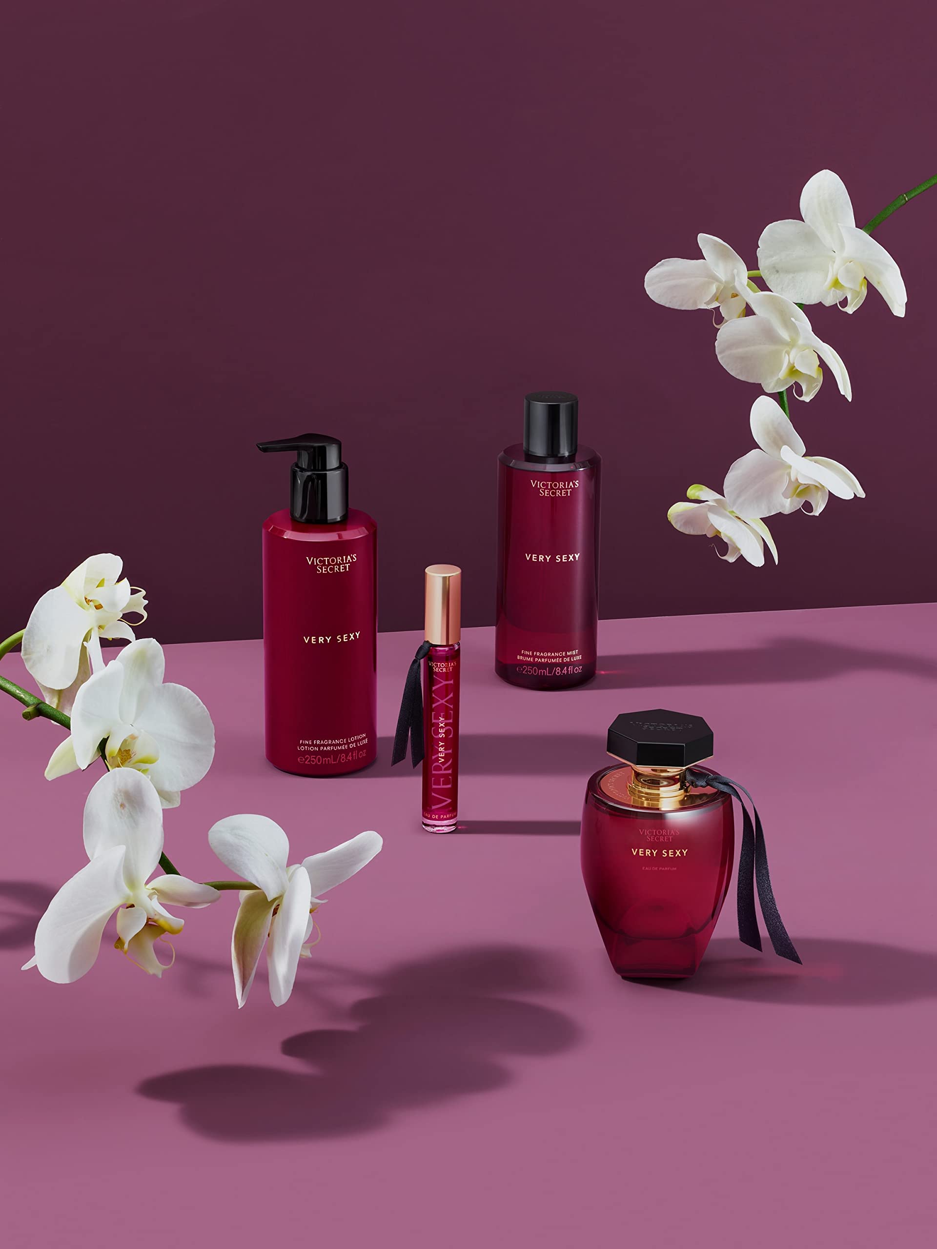 Victoria's Secret Very Sexy Eau de Parfum Travel Spray for Women - Vanilla Orchid, Clementine & Blackberry Scent - Mini Perfume (0.23 oz) | Perfect for Travel, Purse & On-The-Go Freshness