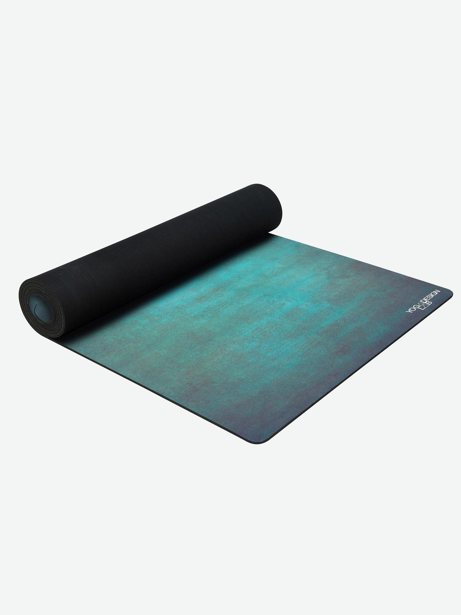Eco-Friendly Yoga Design Lab Travel Mat 1.5mm - Ultra Lightweight & Non-Slip - Perfect for Yoga, Pilates & Travel - Aegean Green