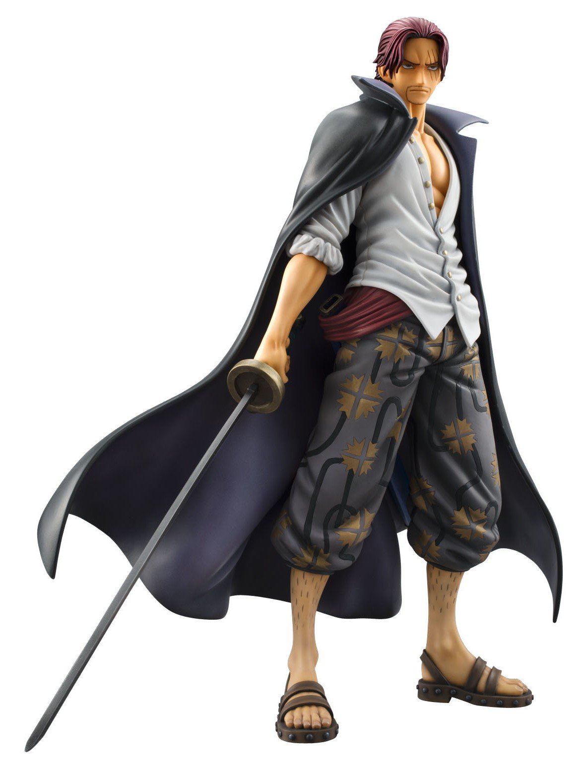 Megahouse One Piece Portrait of Pirates Neo-DX Shanks EX Model PVC Action Figure - Anime Collectible for Display & Gifts