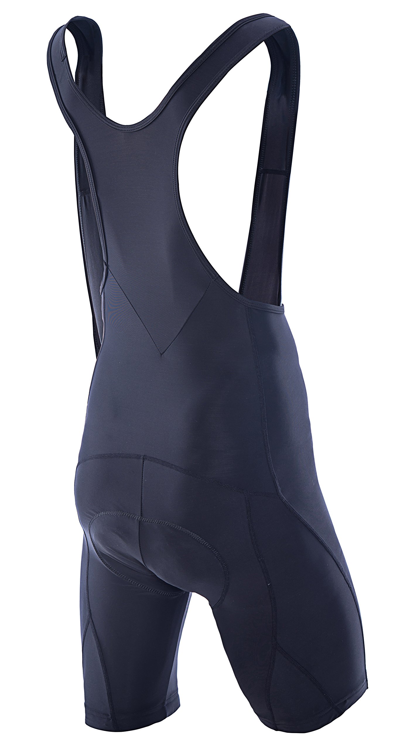 Sponeed Men's Cycling Bib Shorts - UPF 50+ Padded Breathable Bike Shorts for Road Racing & Training - Perfect for Long Distance Cycling & Indoor Spinning Workouts