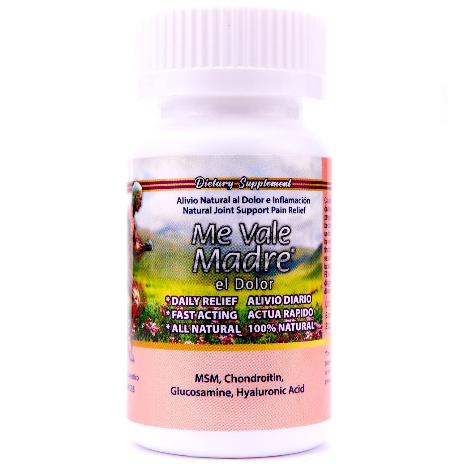 Natural Joint & Muscle Wellness Supplement with Hyaluronic Acid, Glucosamine, Magnesium Chloride, MSM, Chondroitin & Collagen – 30 Tablets for Pain Relief & Inflammation – Supports Mobility & Recovery for Active Lifestyles