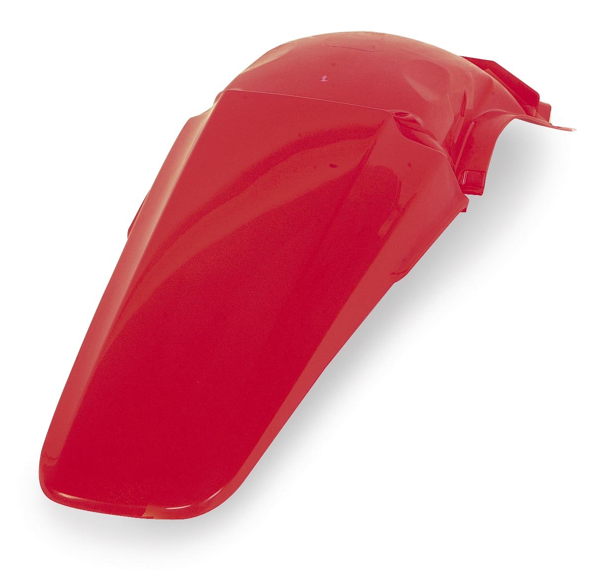 Polisport 8588000003 Red Rear Fender for Dirt Bikes & ATVs - Durable Replacement Mudguard for Off-Road Riding & Trail Adventures