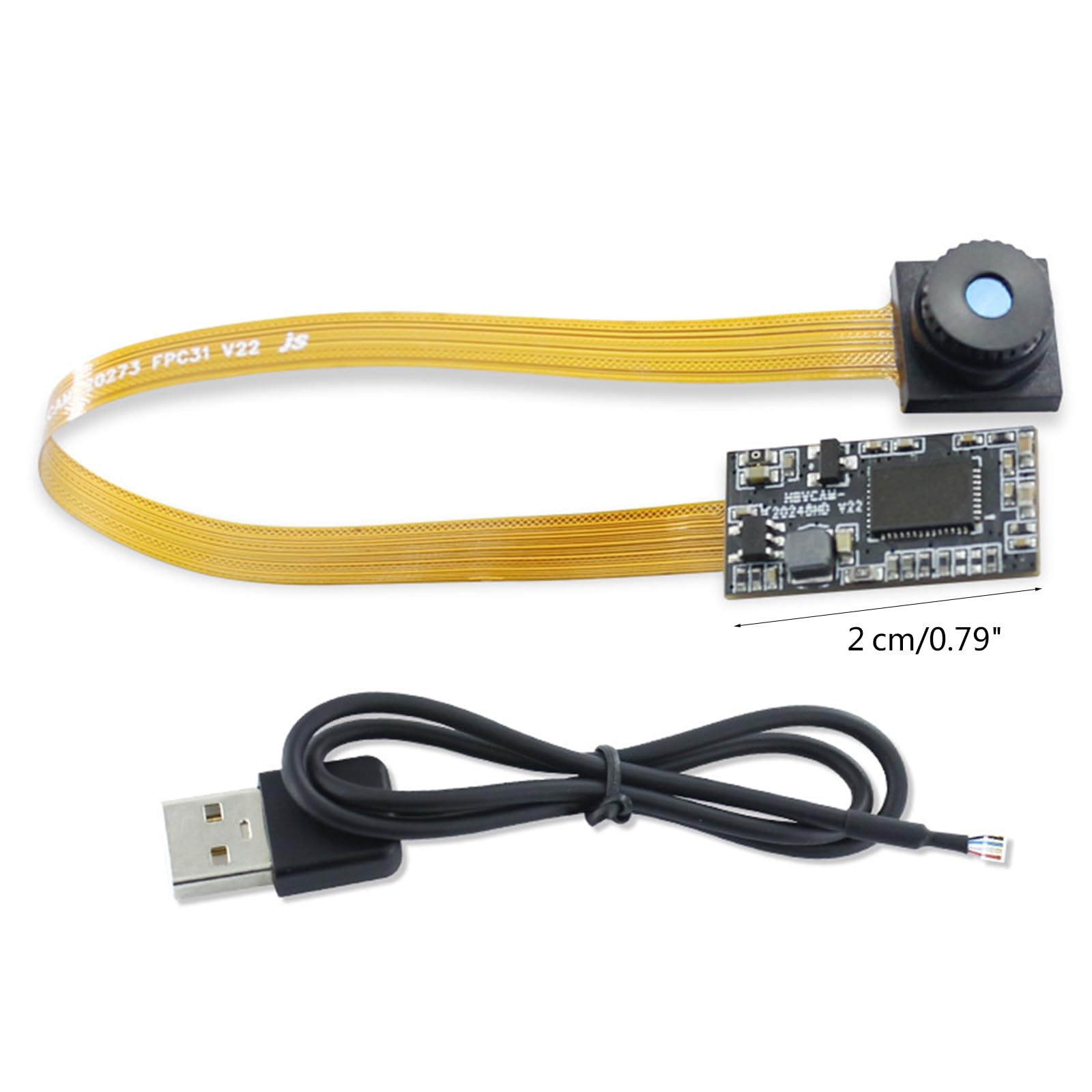 Glanhbnol USB Camera Lens Module OV2735 - 1080P Full HD Webcam for PC/Laptop, ABS Material USB Board - Ideal for Video Conferencing, Live Streaming & Online Classes
