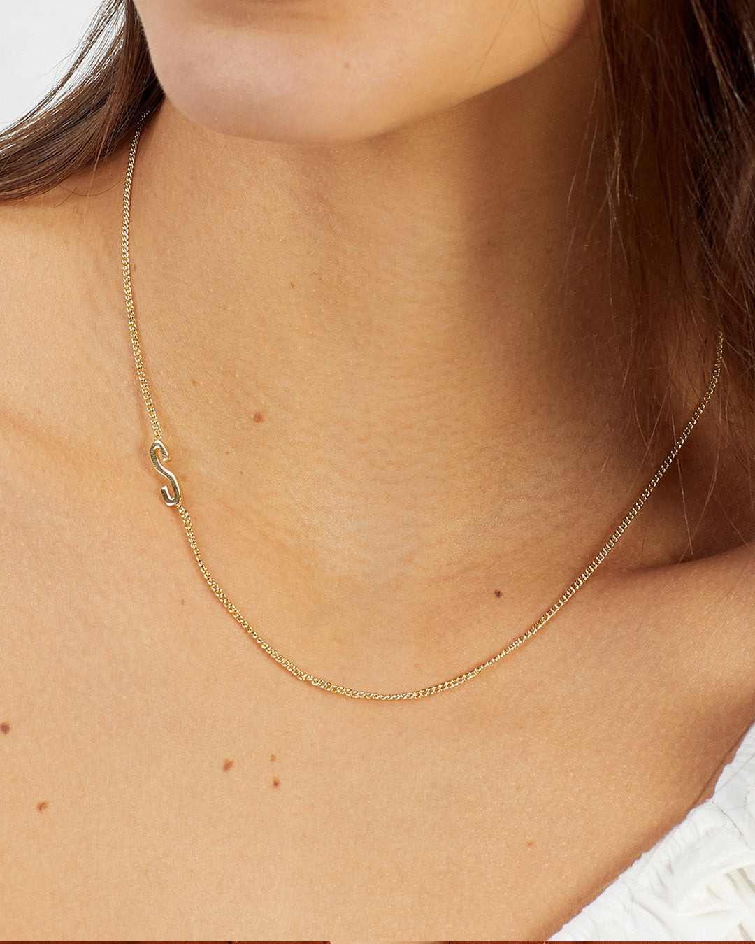 Wilder Alphabet Necklace - Personalized Initial Pendant for Women, Sterling Silver Letter Jewelry, Custom Name Necklace for Gifts | Perfect for Birthdays, Anniversaries & Everyday Wear
