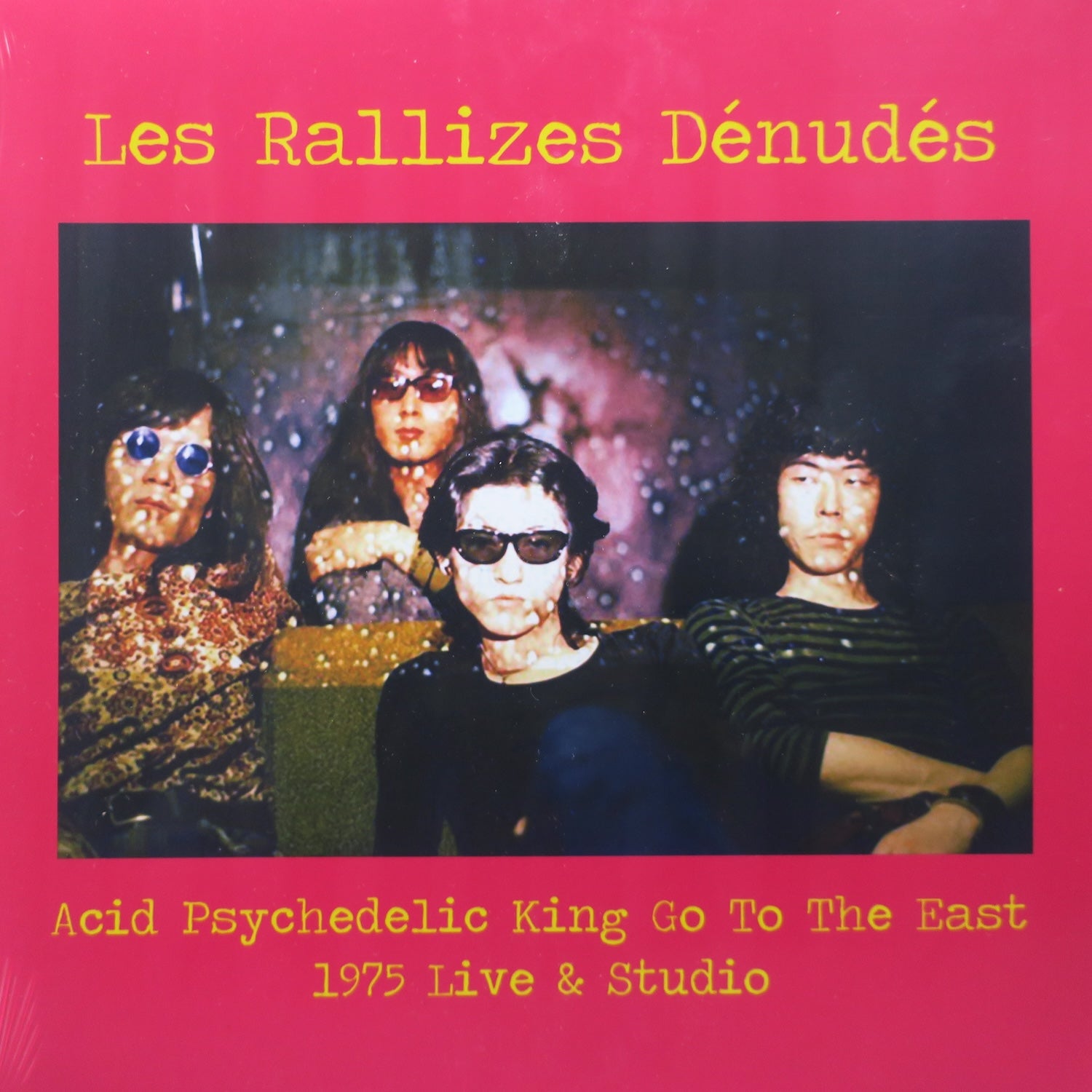 LES RALLIZES DENUDES 'Acid Psychedelic King Go To The East 1975 Live & Studio' Vinyl LP Record - Rare Japanese Psychedelic Rock Music for Collectors & Audiophiles - Perfect for Vintage Music Lovers & Home Listening Sessions