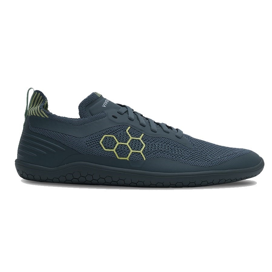 Vivobarefoot Geo Racer Knit Men's Barefoot Running Shoes - Balsam Green Size 15 D Medium | Lightweight & Flexible for Trail Running, Gym Workouts & Natural Movement