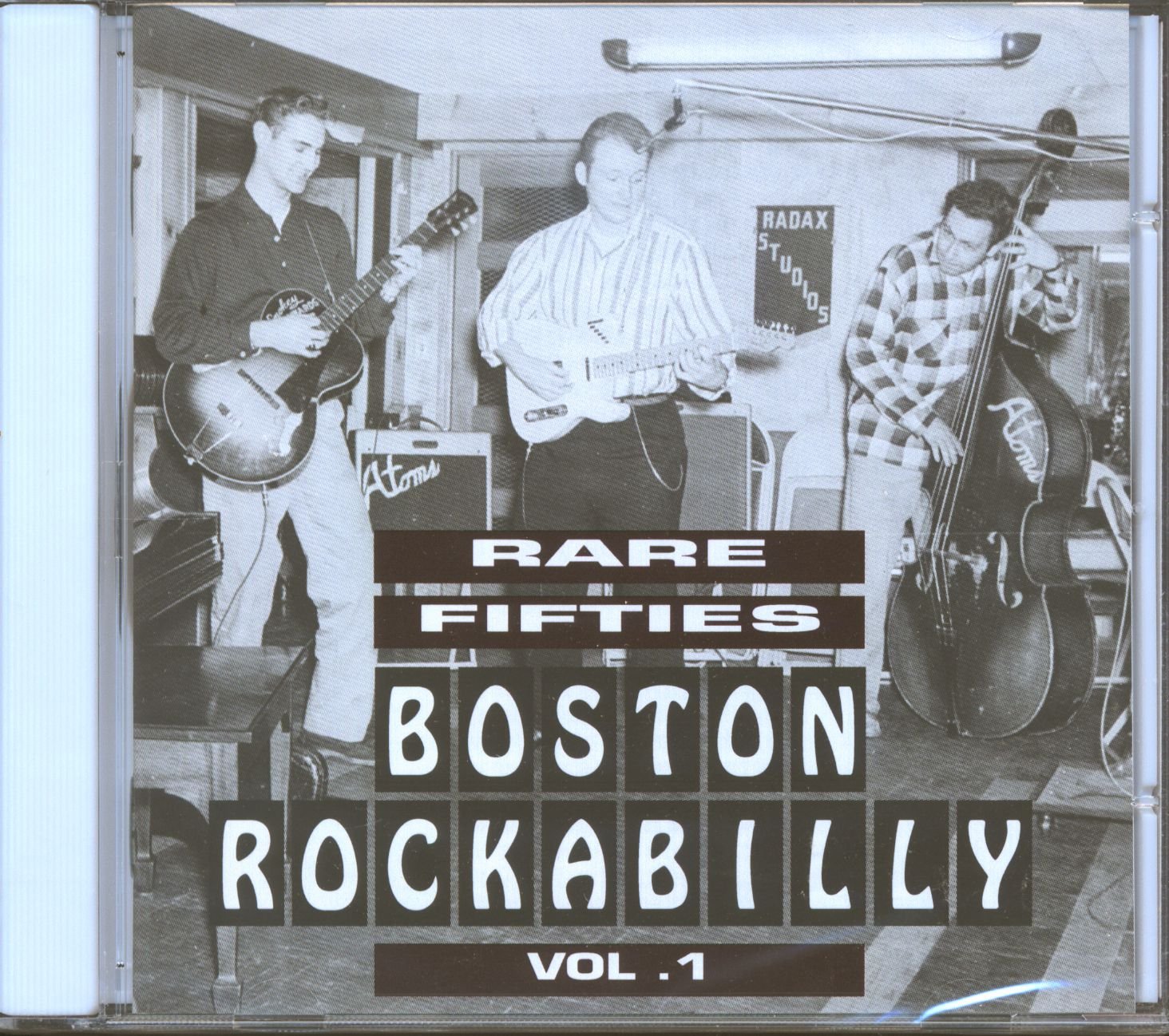 Boston Rockabilly Style Men's T-Shirt - Vintage 1950s Retro Graphic Tee for Casual Wear & Rock Music Fans
