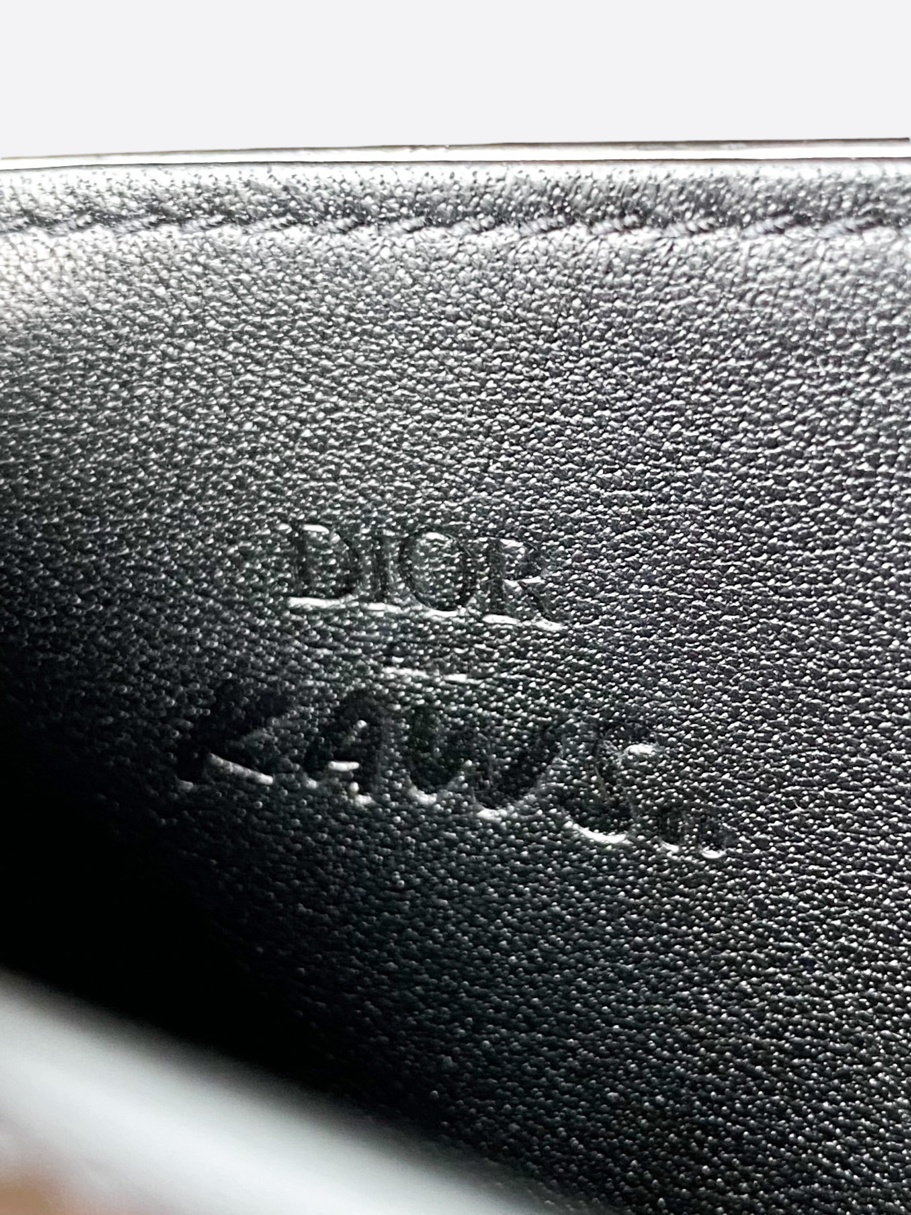 Dior KAWS Bee Leather Card Holder Wallet - Stylish & Compact for Men & Women - Perfect for Everyday Use, Travel & Gifting