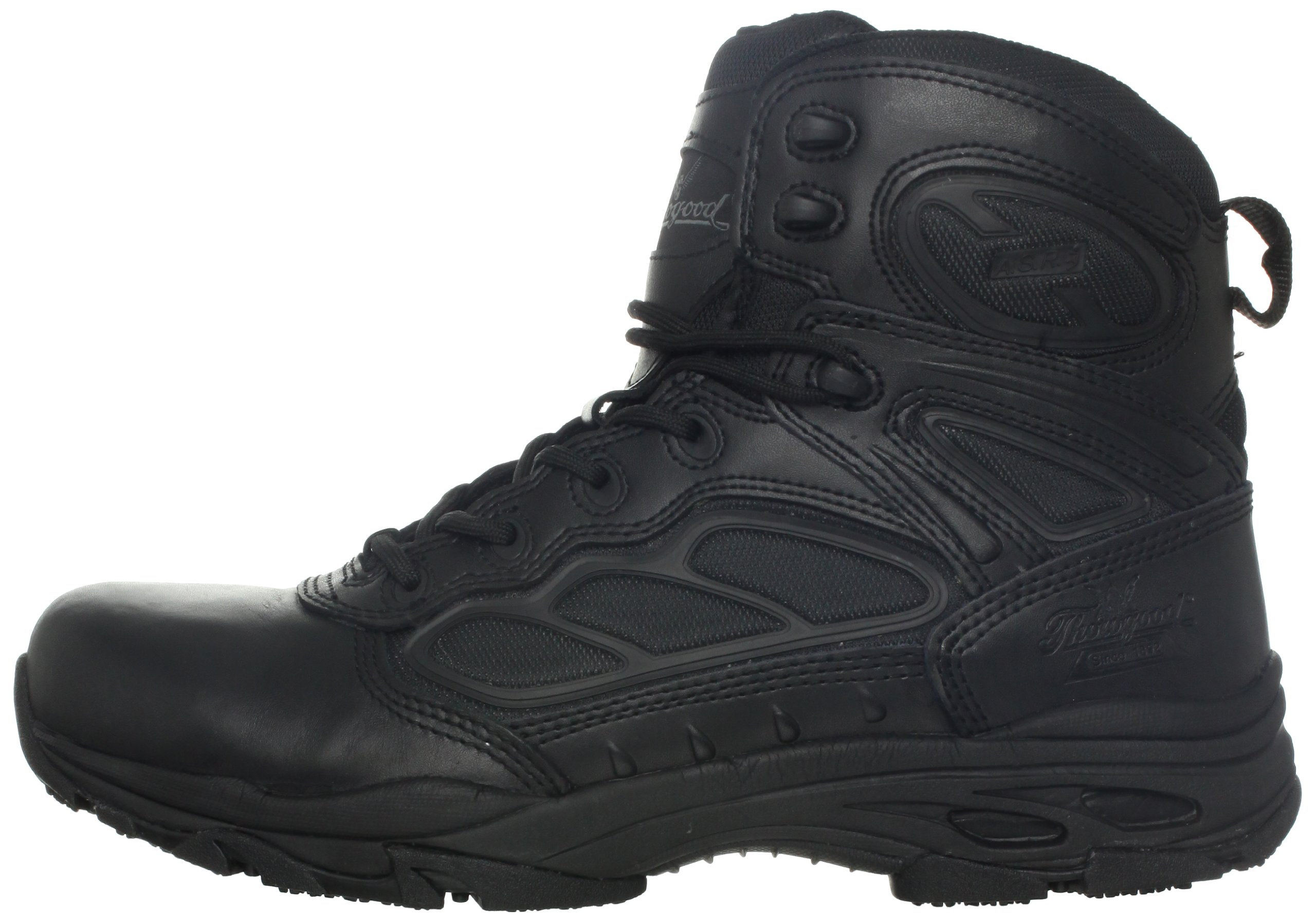 Thorogood Men's 6-Inch Side Zip Work Boots - Steel Toe, Slip Resistant, Comfortable for Construction & Outdoor Work