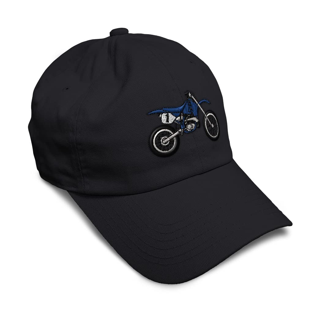 Speedy Pros Soft Baseball Cap - Blue Twill Cotton Dad Hat with Embroidery for Men & Women | Perfect for Motorcycles, Dirt Bikes & Casual Wear