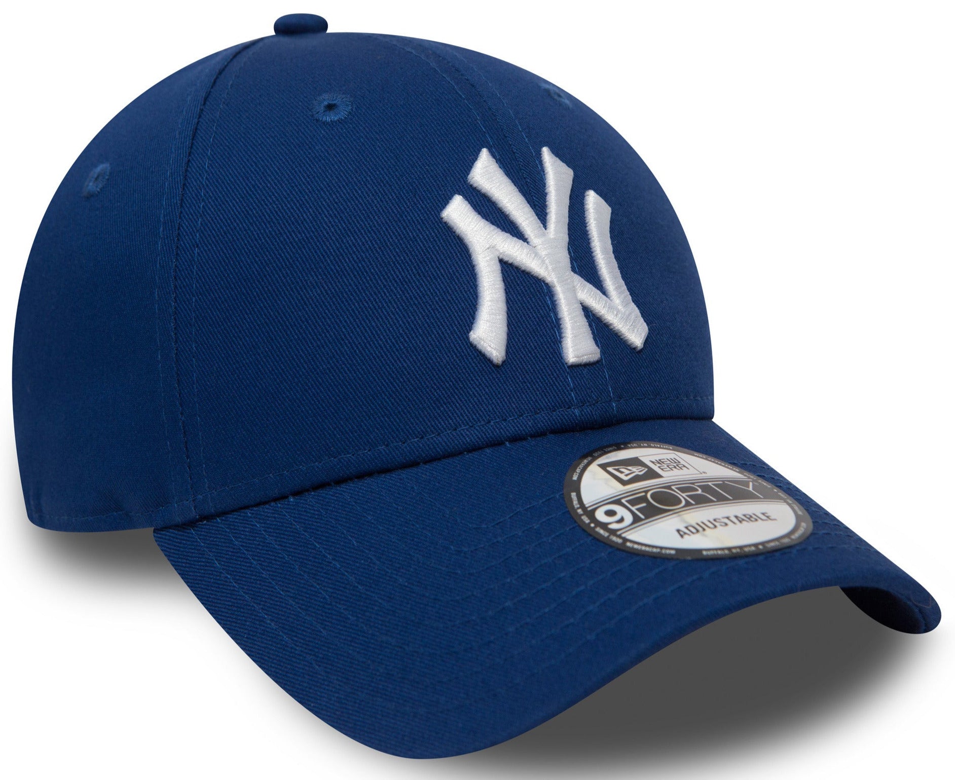 New York Yankees New Era 9Forty League Basic Royal Blue Baseball Cap - Official MLB Team Hat for Men & Women - Perfect for Baseball Games, Sports Fans, and Casual Wear