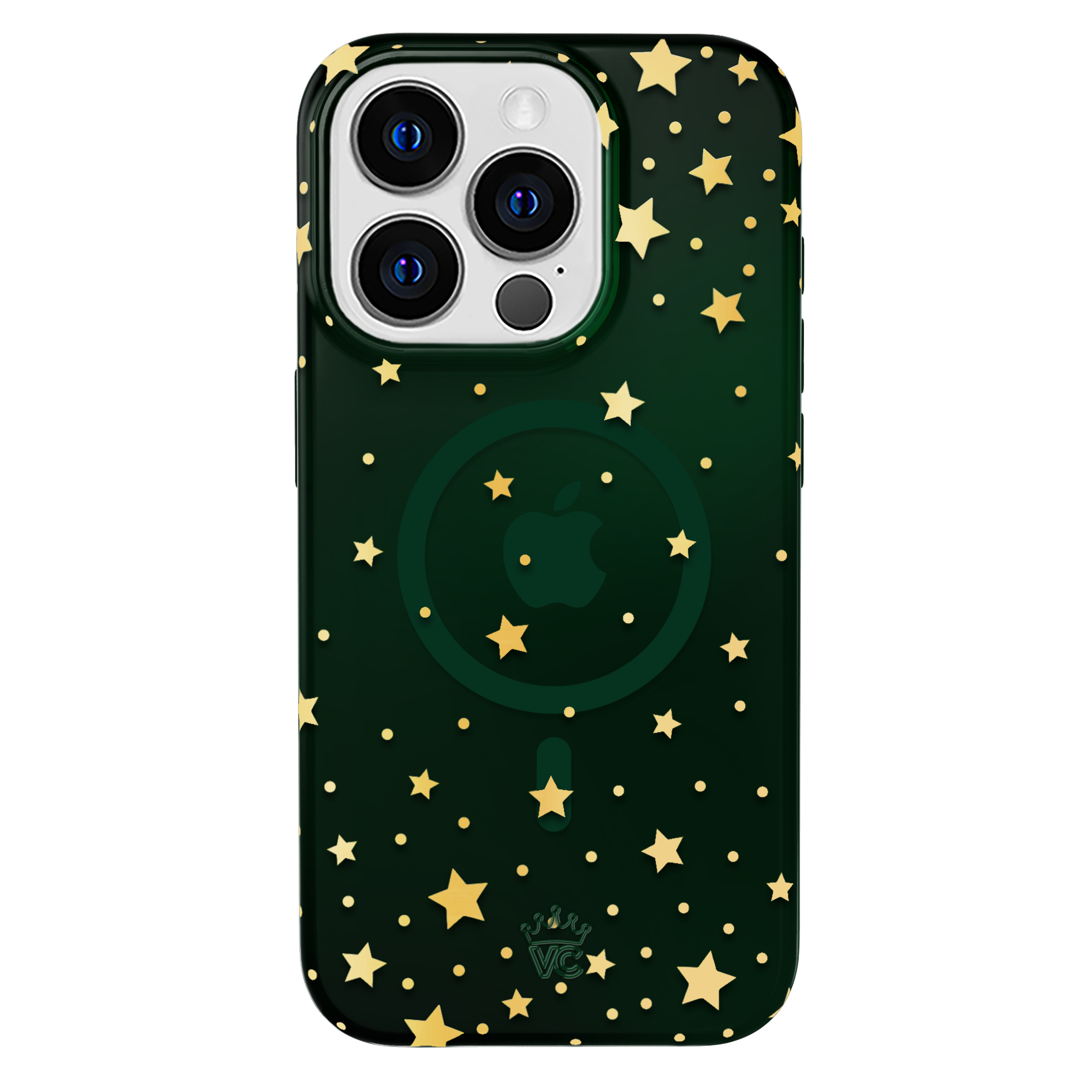 Evergreen Stars iPhone Case - Durable Protective Cover for iPhone 13/14/15 Pro Max - Slim Shockproof Design - Perfect for Outdoor Activities & Daily Use