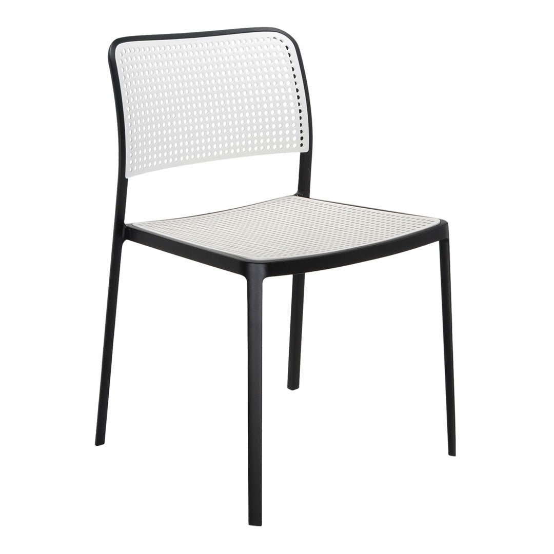 Audrey Chair Set of 2 - Modern Accent Chairs for Living Room, Bedroom or Office - Comfortable Upholstered Armchairs with Wooden Legs
