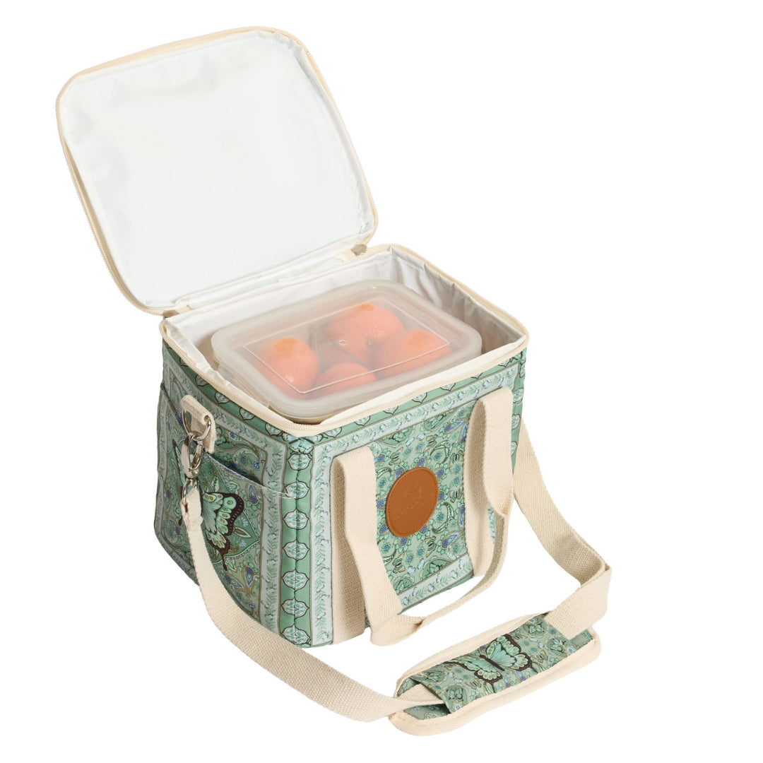 Butterfly Effect Mini Cooler - Portable Personal Cooler for Drinks, Picnics, Beach & Outdoor Activities | Compact & Lightweight Design | Perfect for Travel, Camping, and Road Trips