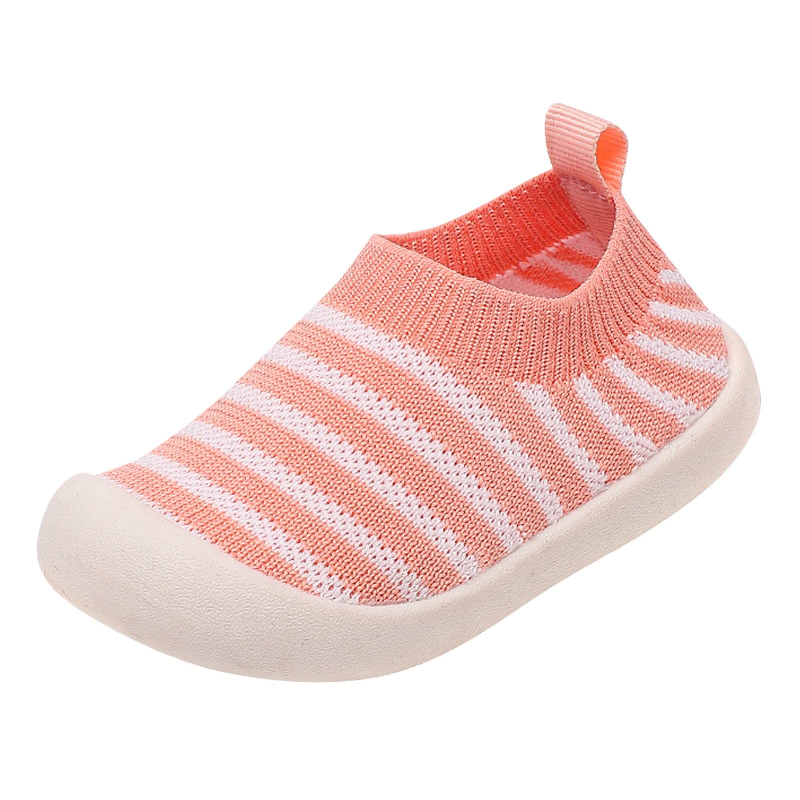 **Non-Slip Baby Walking Shoes for Boys & Girls – Soft Sole, Breathable Knit Mesh Socks – Slip-On Slippers for First Steps & Indoor Play**    *(Perfect for Early Walkers, Playtime, and Home Comfort)*