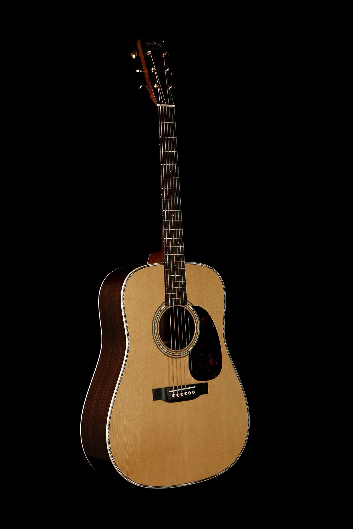 Martin D-28 Modern Deluxe Dreadnought Acoustic Guitar - Premium Solid Wood Construction for Professional Musicians | Perfect for Stage Performances, Studio Recording & Home Practice