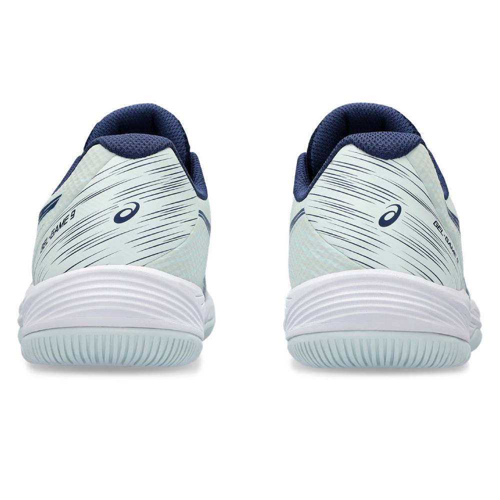 ASICS Gel Game 9 Women's Tennis Shoes - Lightweight & Supportive Court Shoes for Women in Pale Mint/Blue | Perfect for Tennis, Pickleball & Casual Wear