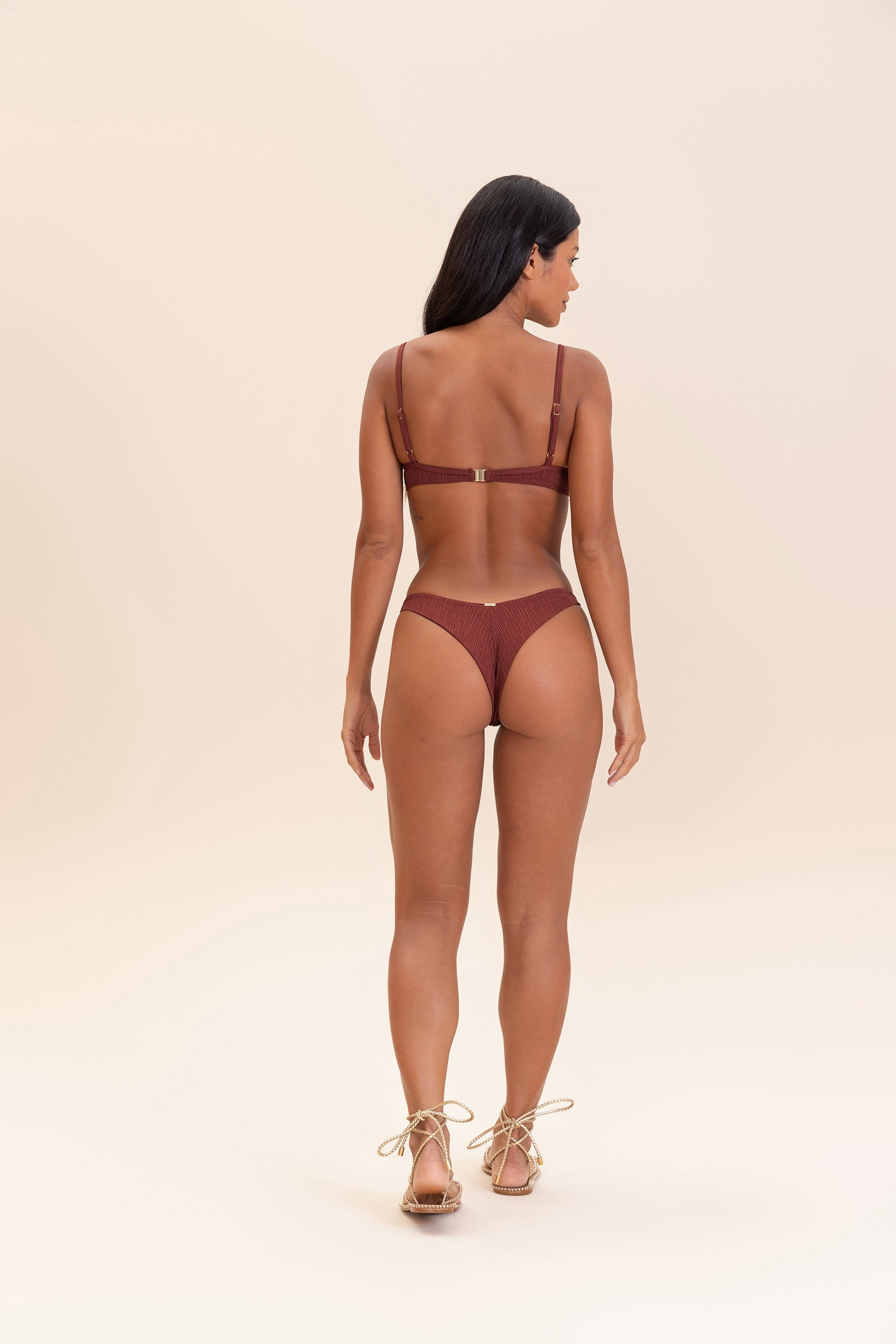 Sexy Curl Half Cup Bikini Top for Women - Push Up Swimwear with Adjustable Straps | Perfect for Beach, Pool Party & Summer Vacation