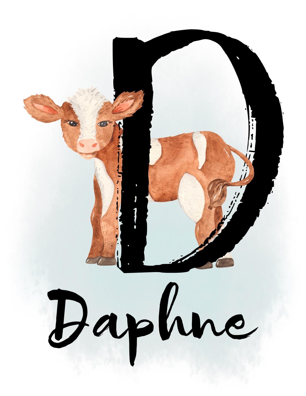 Personalized Farm Cow Nursery Decor Set of 3 Unframed Farmhouse Prints - We Will Love You Till The Cows Come Home - Perfect for Baby Shower Gifts, Kids Room Wall Art & Farmhouse Themed Nursery Decor