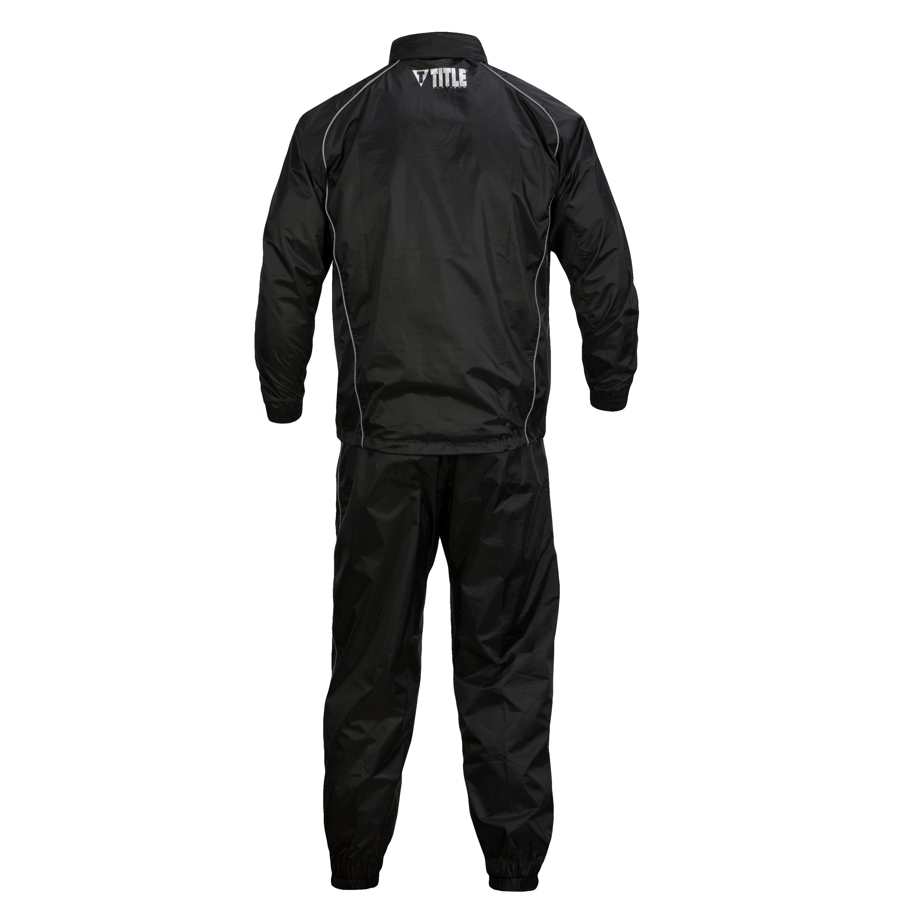 Platinum Prevail Rubberized Sauna Suit for Weight Loss & Detox - Sweat Workout Gear for Men & Women - Gym, Training, Home Exercise