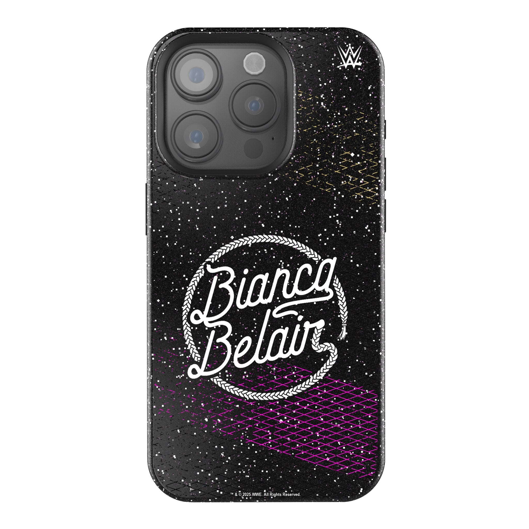 Bianca Belair Bling Rhinestone Phone Case for iPhone 14 13 12 11 Pro Max - Stylish Protective Cover with Steel Beads for Women Girls | Perfect for Parties, Gifts & Everyday Use